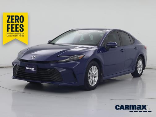 Blue 2025 Toyota Camry LE