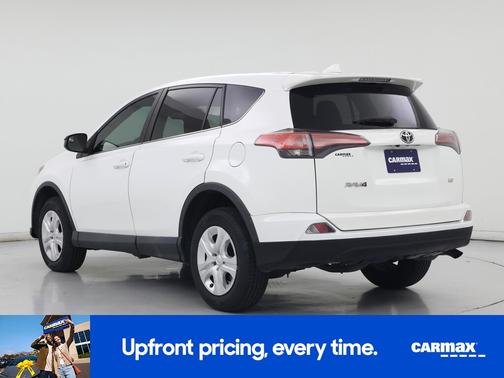 White 2018 Toyota RAV4 LE