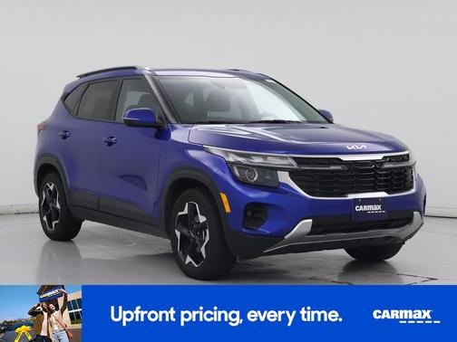 Blue 2025 Kia Seltos S