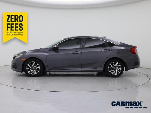 Gray 2018 Honda Civic EX