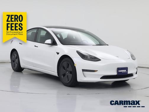White 2023 Tesla Model 3