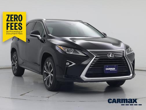Black 2017 Lexus RX 350