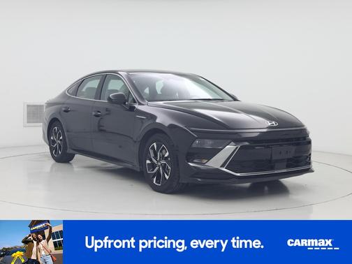 Black 2024 Hyundai SONATA SEL