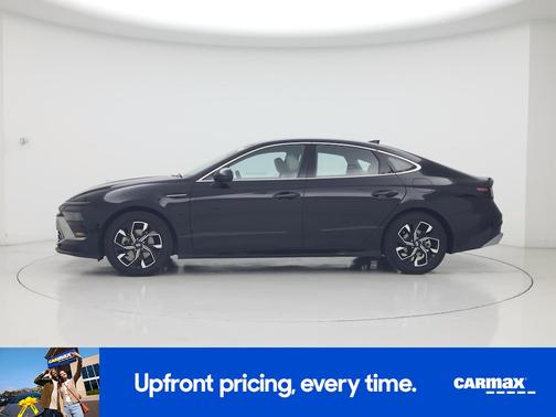 Black 2024 Hyundai SONATA SEL