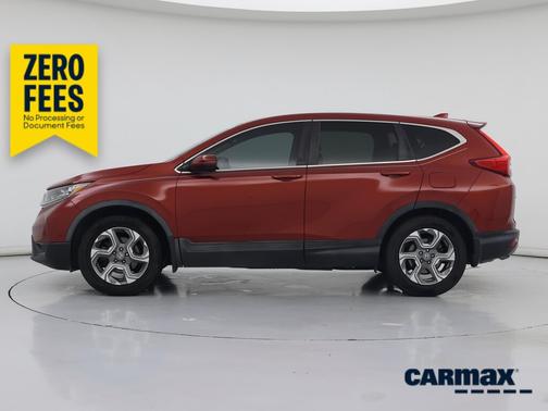 Red 2018 Honda CR-V EX-L
