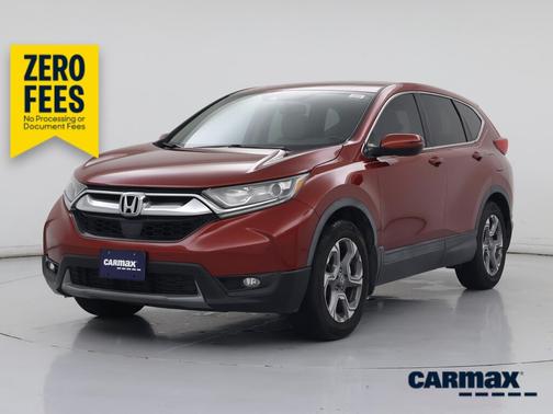 Red 2018 Honda CR-V EX-L