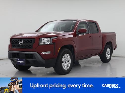 Red 2022 Nissan Frontier SV