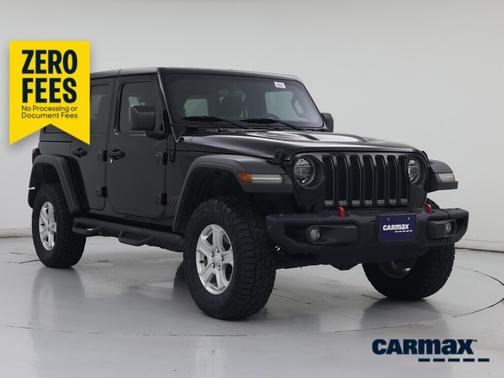 Black 2018 Jeep Wrangler Unlimited Rubicon
