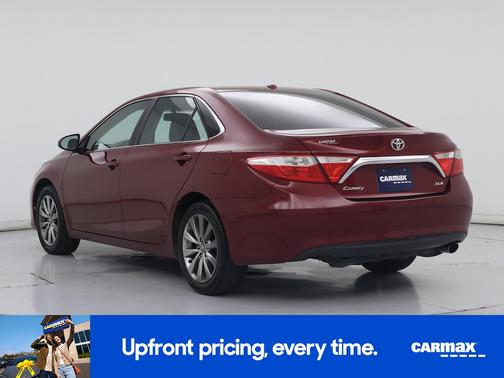Burgundy 2016 Toyota Camry XLE