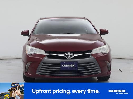 Burgundy 2016 Toyota Camry XLE