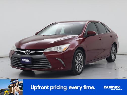 Burgundy 2016 Toyota Camry XLE