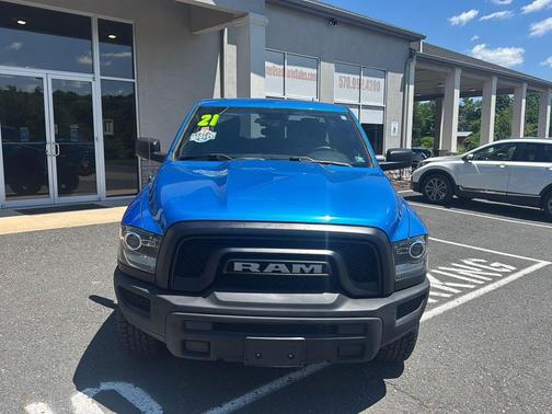 Hydro Blue Pearlcoat 2021 RAM 1500 Classic Warlock