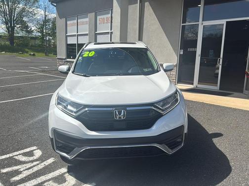 Platinum White Pearl 2020 Honda CR-V Touring