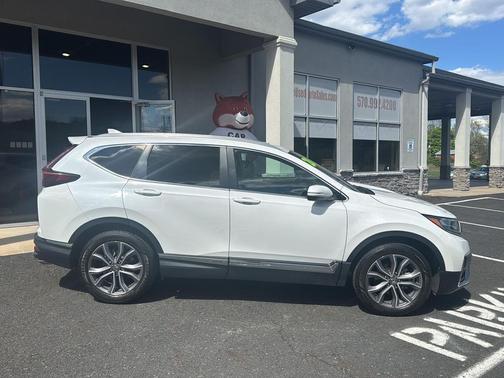 Platinum White Pearl 2020 Honda CR-V Touring