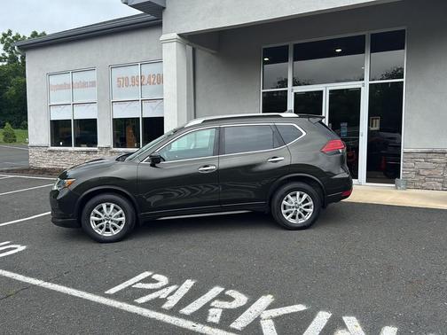 Midnight Jade 2017 Nissan Rogue SV