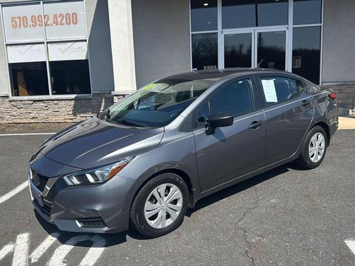 Gun Metallic 2021 Nissan Versa 1.6 S