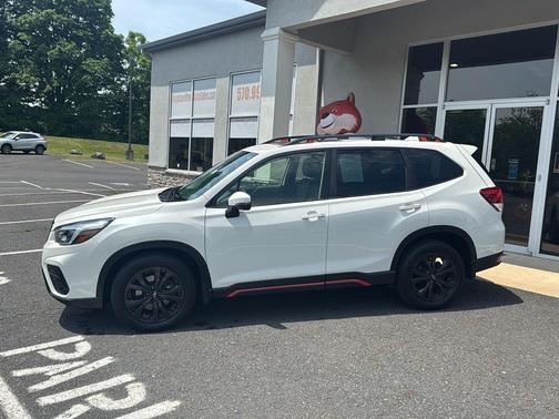 Crystal White Pearl 2021 Subaru Forester Sport