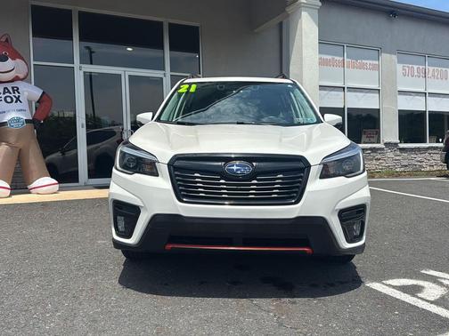 Crystal White Pearl 2021 Subaru Forester Sport