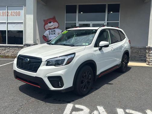 Crystal White Pearl 2021 Subaru Forester Sport