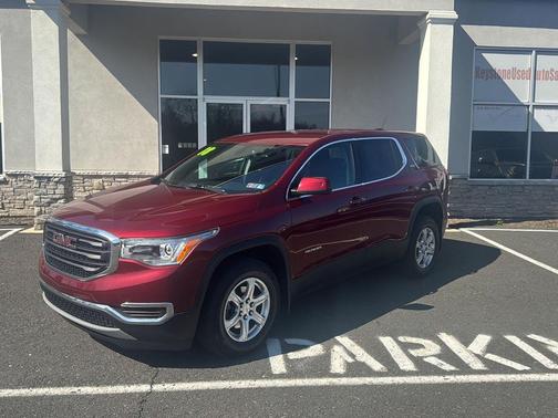 Crimson Red Tintcoat 2018 GMC Acadia SLE-1