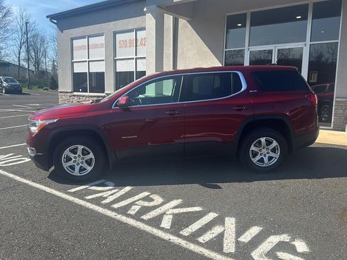 Crimson Red Tintcoat 2018 GMC Acadia SLE-1