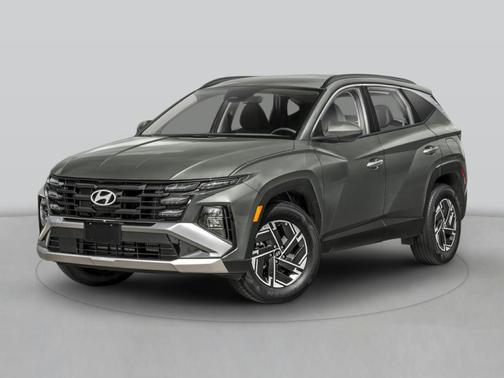 Amazon Gray 2025 Hyundai TUCSON Hybrid SEL Convenience