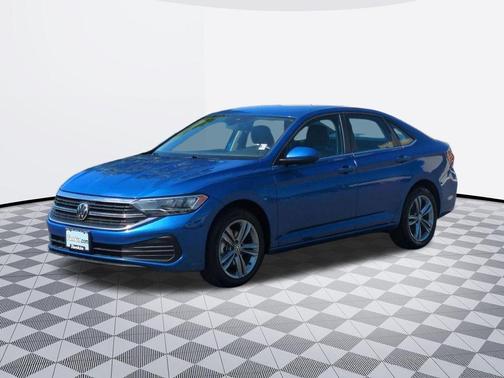 Rising Blue Metallic 2024 Volkswagen Jetta 1.5T SE
