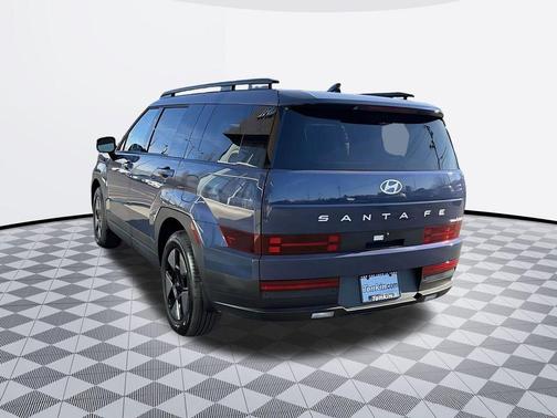 Atlantic Blue 2026 Hyundai SANTA FE HEV SEL