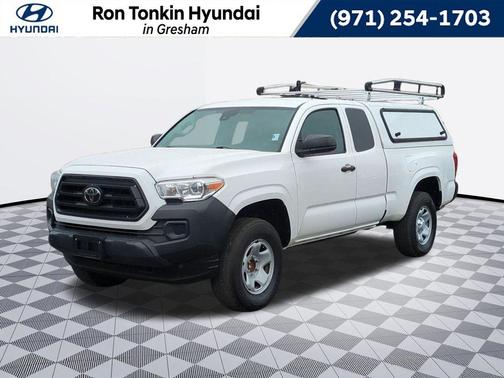 White 2022 Toyota Tacoma SR