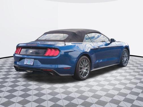 Blue Metallic 2022 Ford Mustang EcoBoost Premium