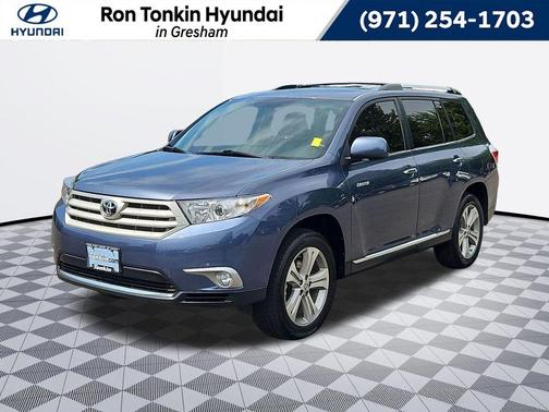 Shoreline Mist 2012 Toyota Highlander Limited