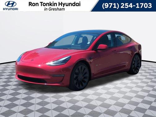 Red Multi 2023 Tesla Model 3 Performance