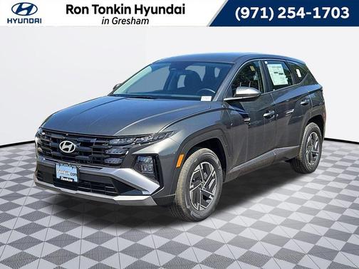 Amazon Gray 2026 Hyundai TUCSON Hybrid Blue SE