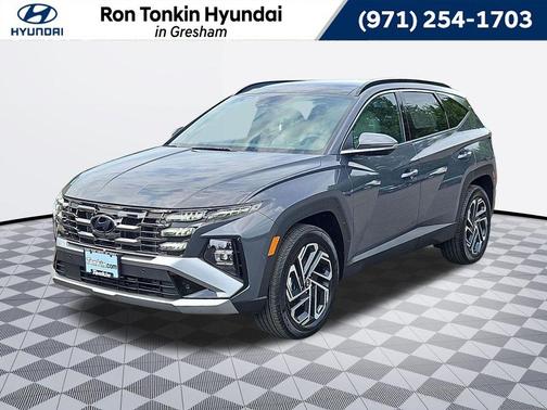 Gray 2026 Hyundai TUCSON Hybrid Limited