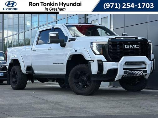 White Frost 2024 GMC Sierra 3500 Denali Ultimate