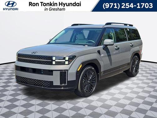Hampton Gray 2026 Hyundai SANTA FE HEV Calligraphy