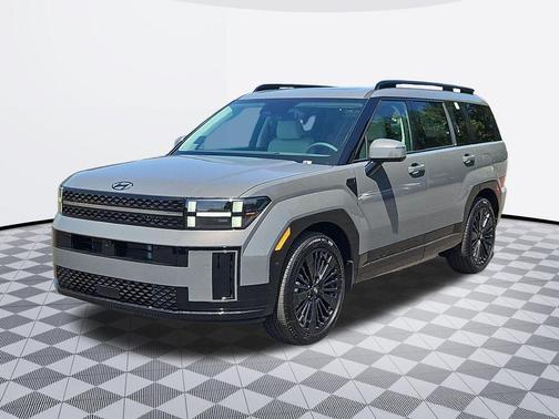 Hampton Gray 2026 Hyundai SANTA FE HEV Calligraphy