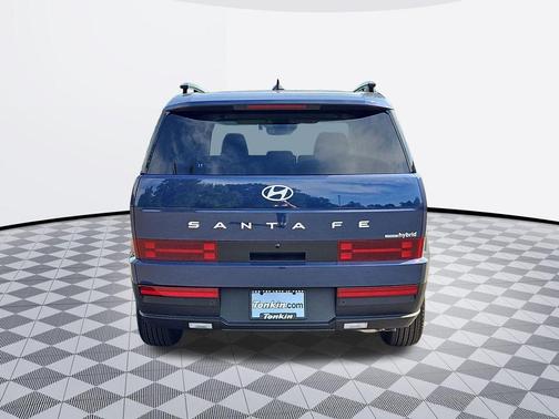 Atlantic Blue 2026 Hyundai SANTA FE HEV SEL