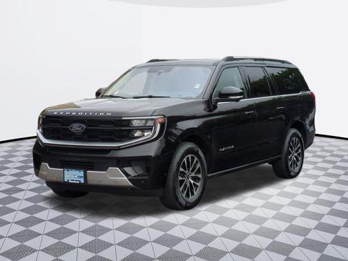 Black Metallic 2025 Ford Expedition Max Platinum