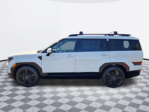 White 2026 Hyundai SANTA FE HEV Calligraphy