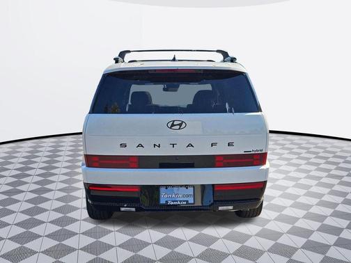White 2026 Hyundai SANTA FE HEV Calligraphy