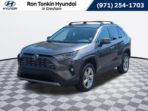 Magnetic Gray Metallic 2021 Toyota RAV4 Hybrid Limited