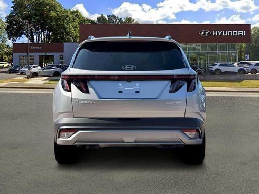 Shimmering Silver 2026 Hyundai TUCSON Hybrid Limited