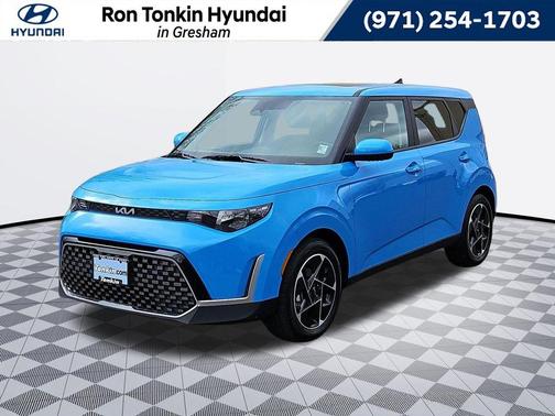 Surf Blue 2025 Kia Soul EX