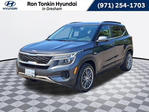 Gravity Gray 2021 Kia Seltos S