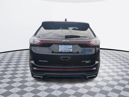 Shadow Black 2017 Ford Edge Sport