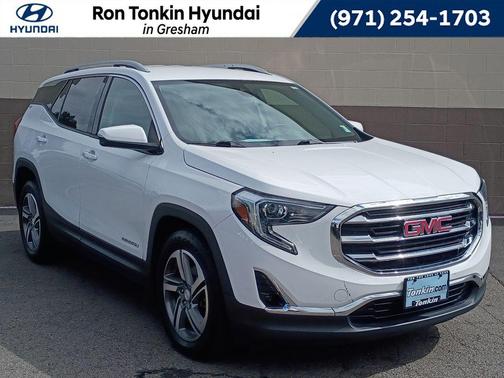 Summit White 2020 GMC Terrain SLT
