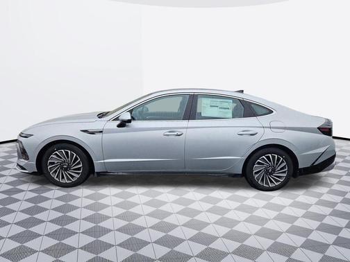 Silver 2026 Hyundai SONATA Hybrid SEL
