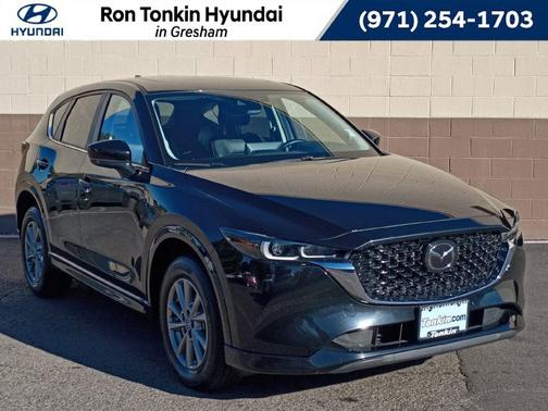 Jet Black Mica 2025 Mazda CX-5 2.5 S Preferred Package
