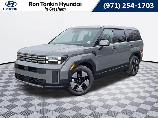 Hampton Gray 2026 Hyundai SANTA FE HEV SE